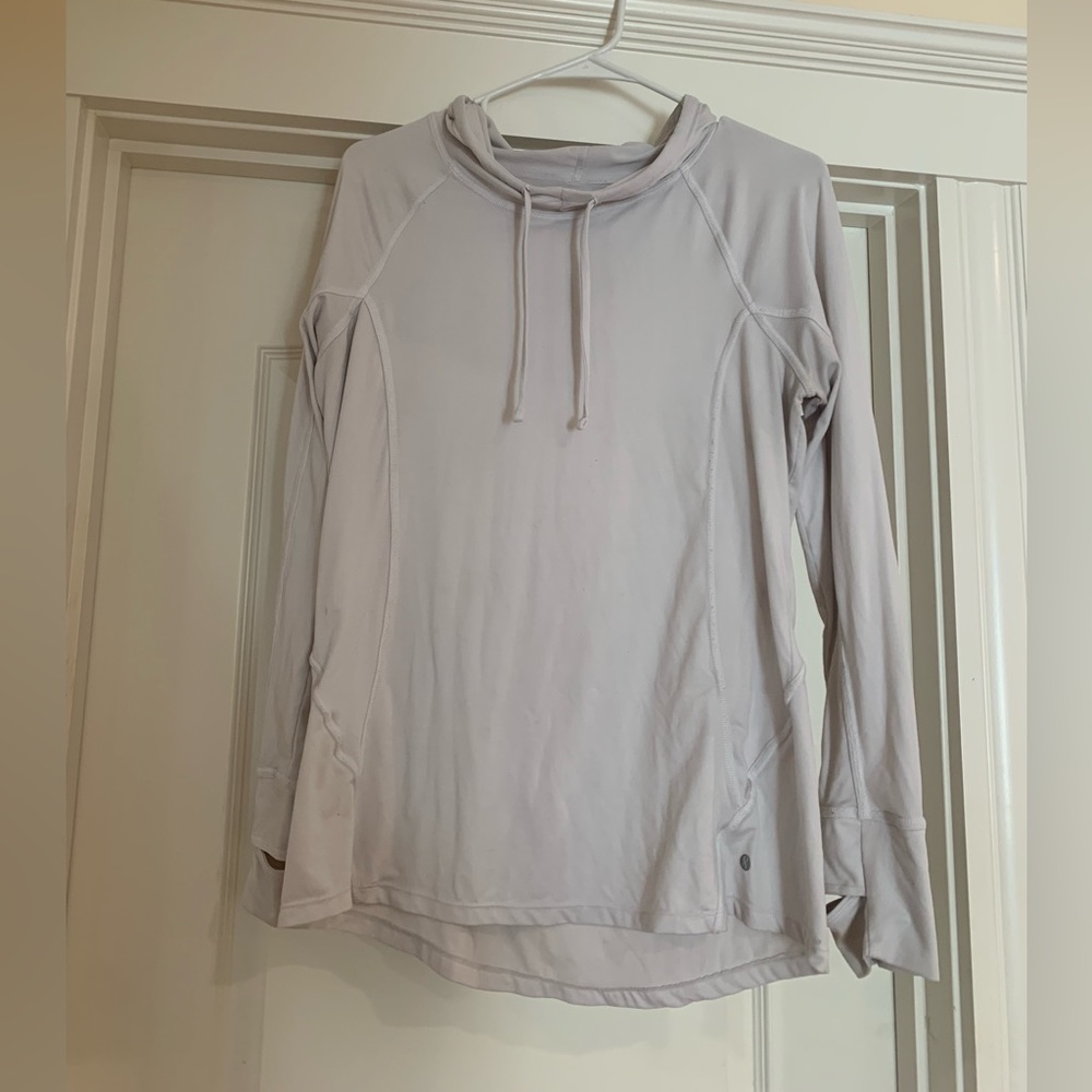 White Hoodie with Strings